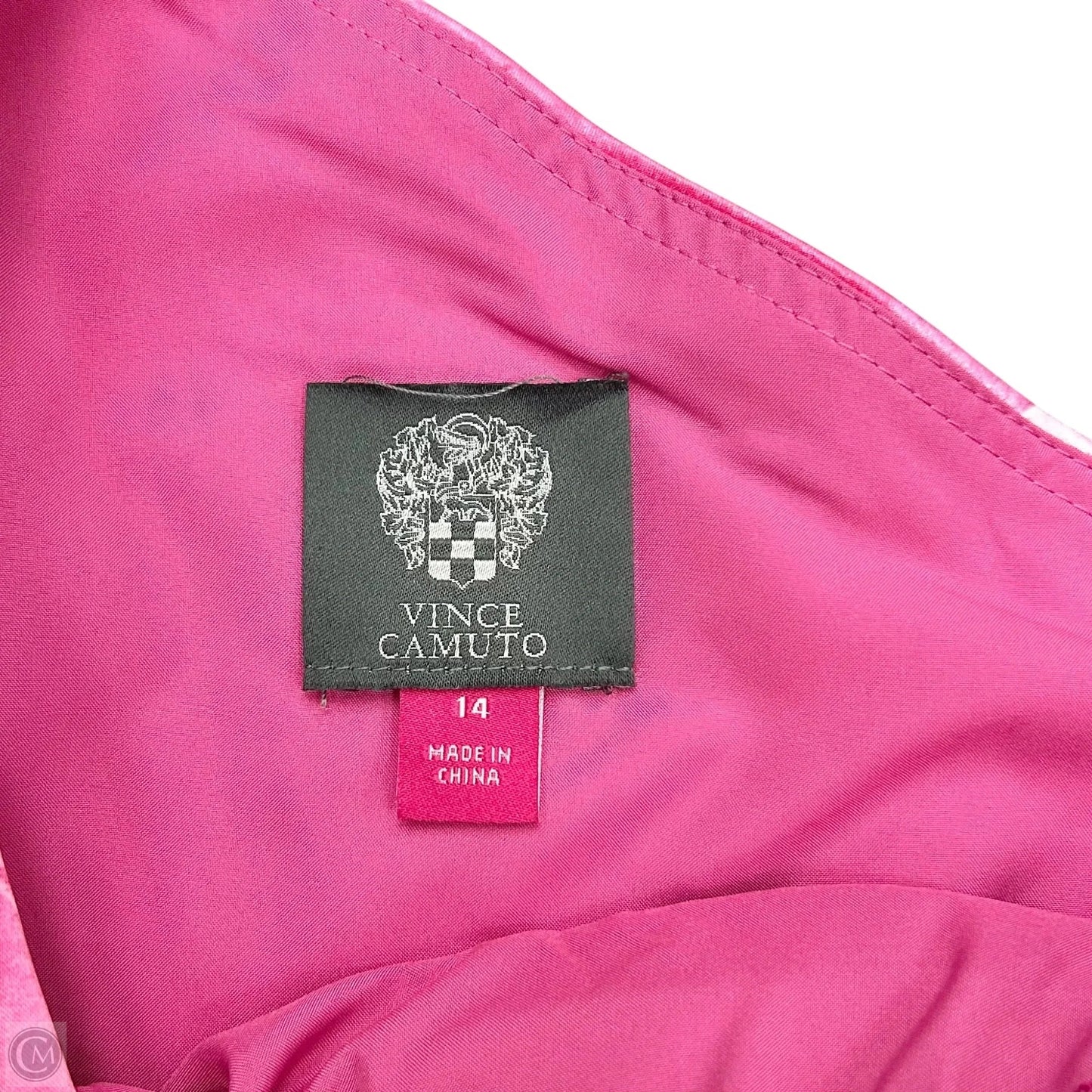 Dress Party Long By Vince Camuto In Pink, Size: L