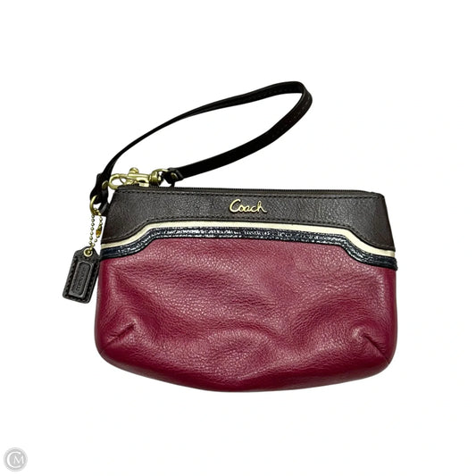 Wristlet Designer By Coach, Size: Medium