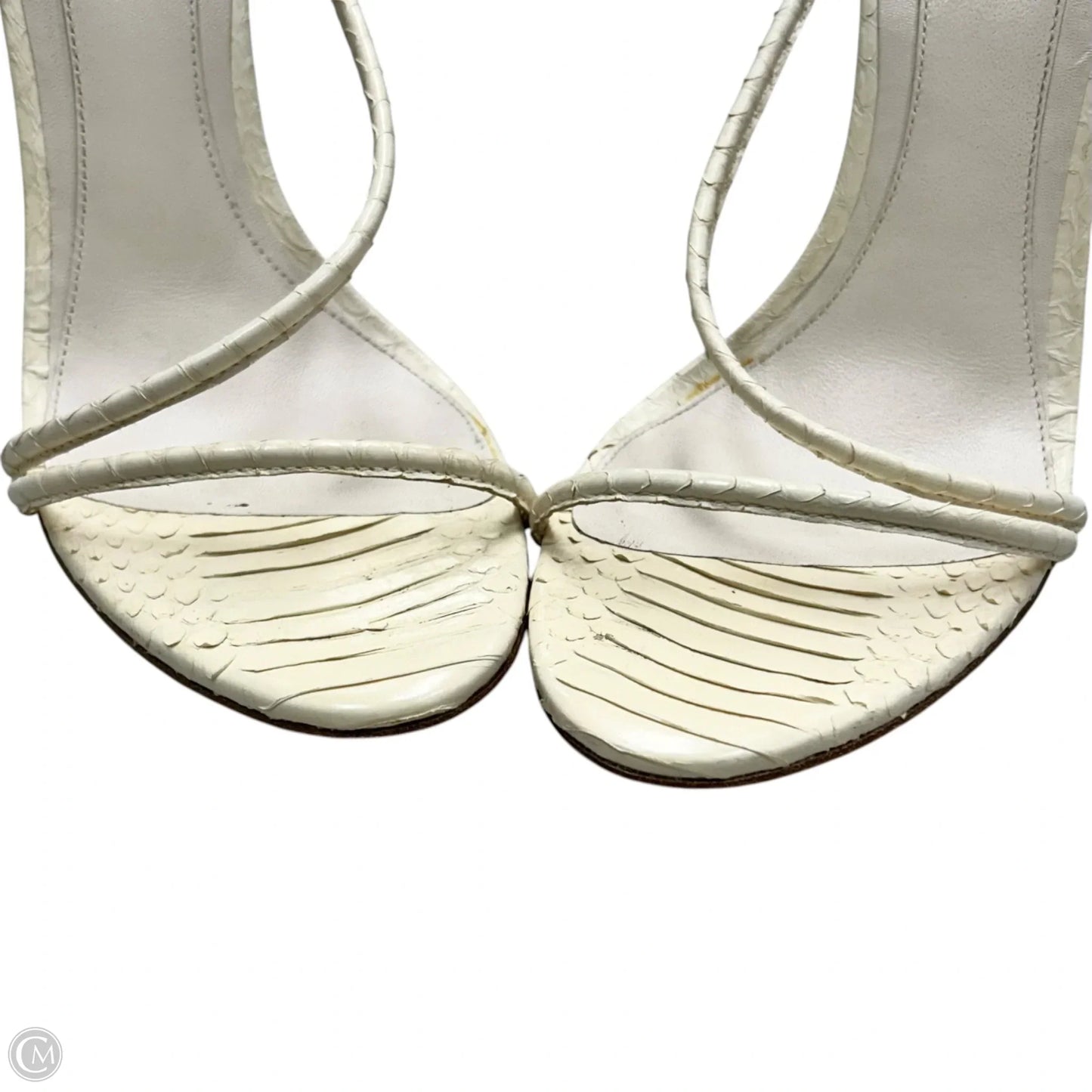 Sandals Heels Stiletto By Beian Atwood In Cream, Size: 9.5