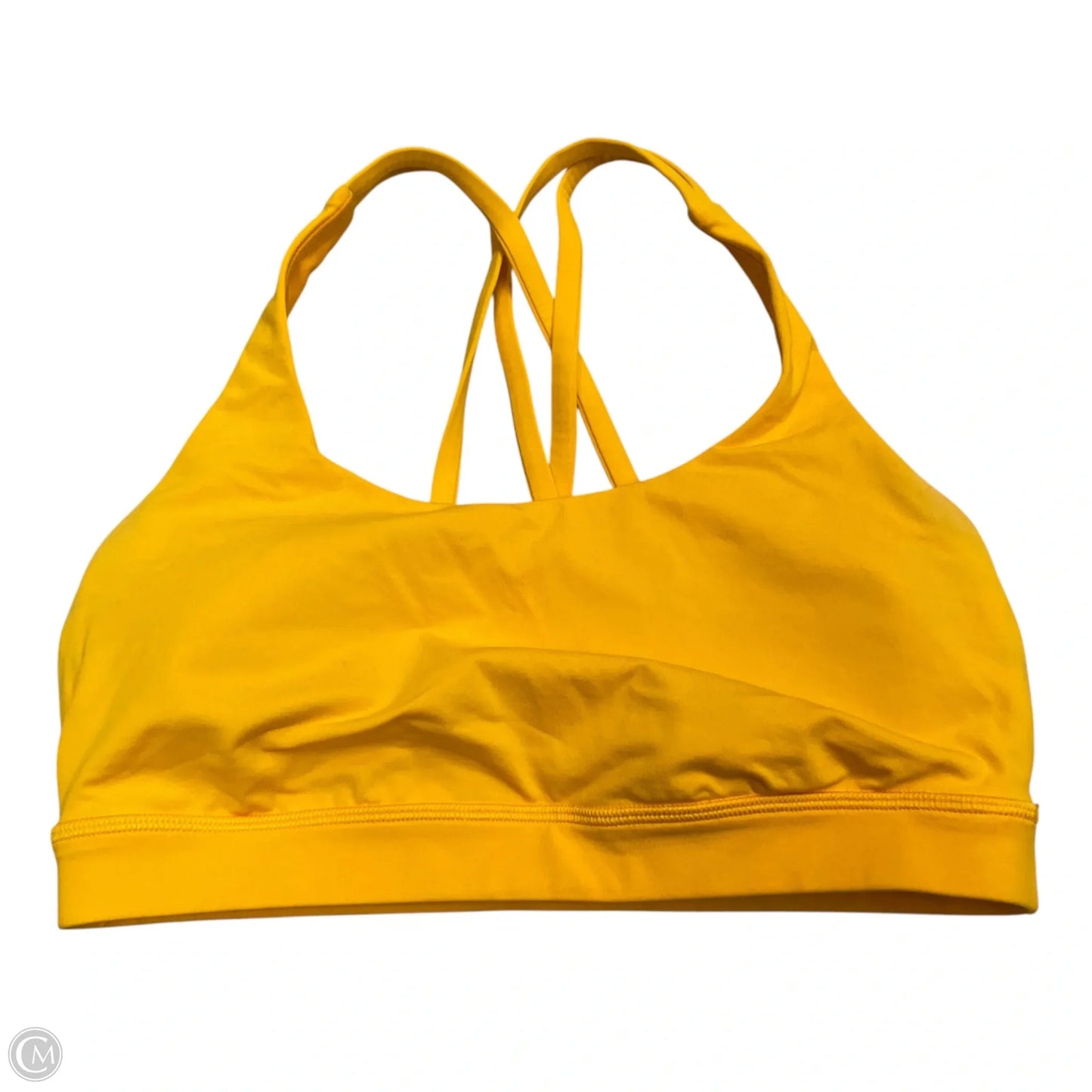 Athletic Bra By Lululemon In Orange, Size: M