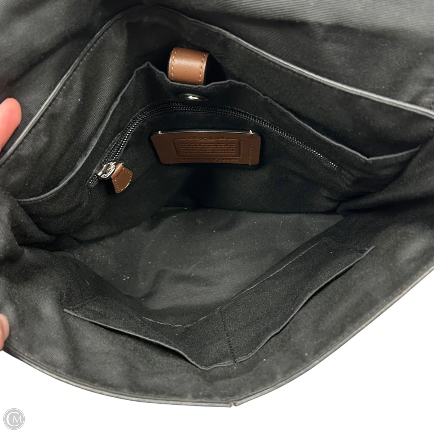 Crossbody Designer By Coach, Size: Medium