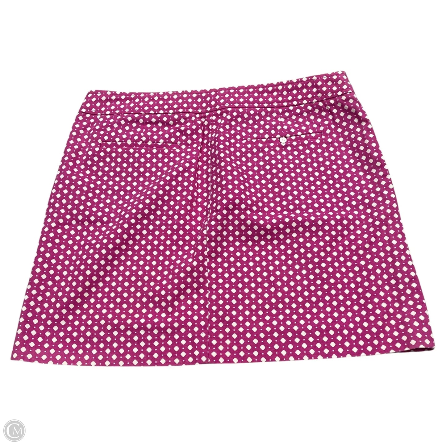 Skirt Mini & Short By J. Crew In Purple & White, Size: 8