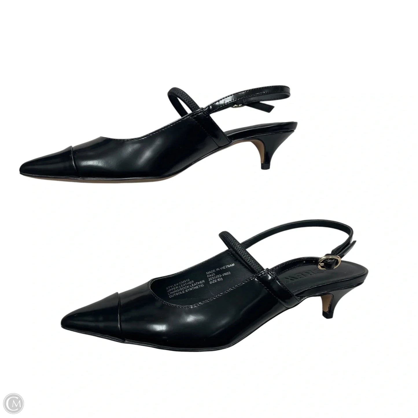 Shoes Heels Kitten By J. Crew In Black, Size: 6.5