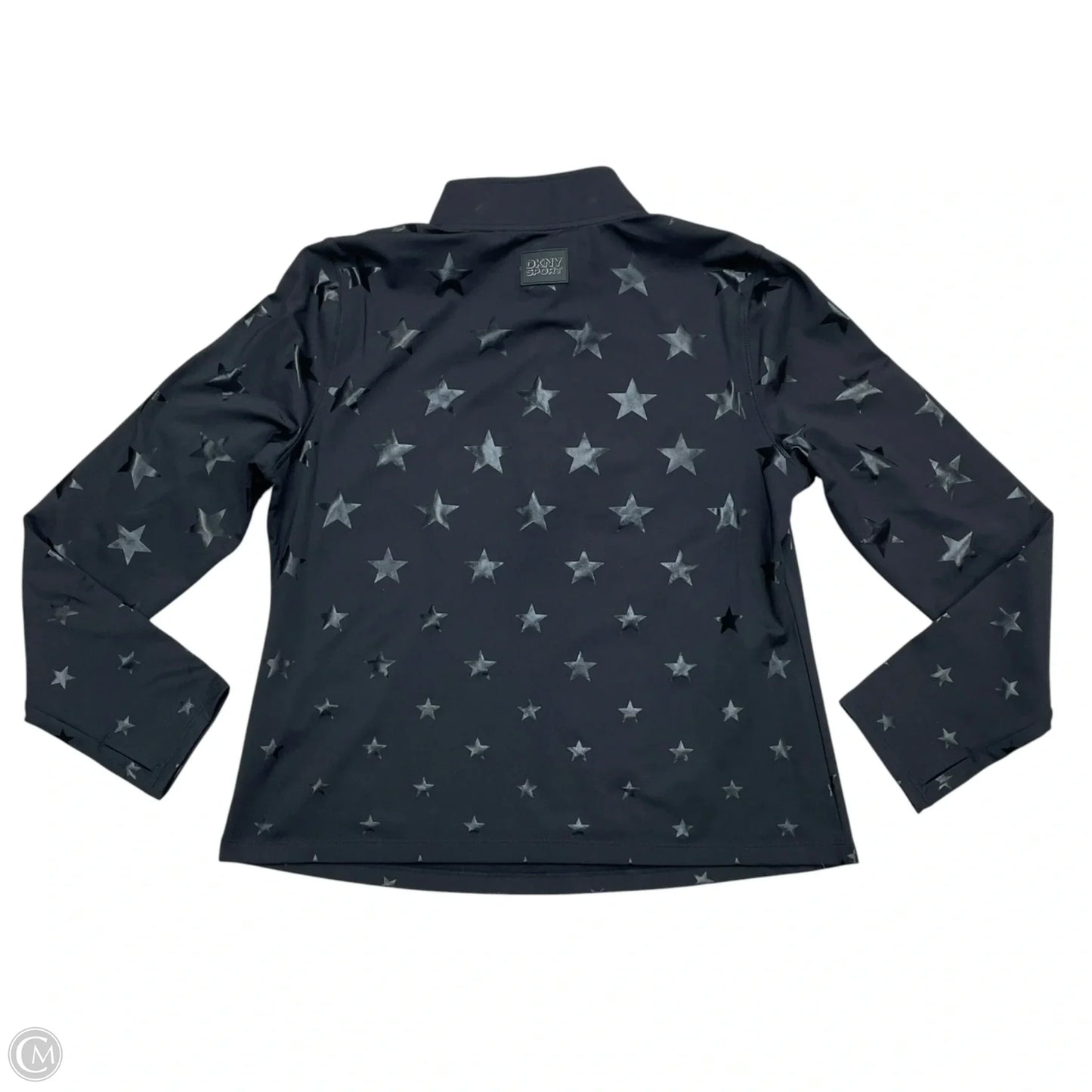 Athletic Jacket By Dkny In Black, Size: Xl