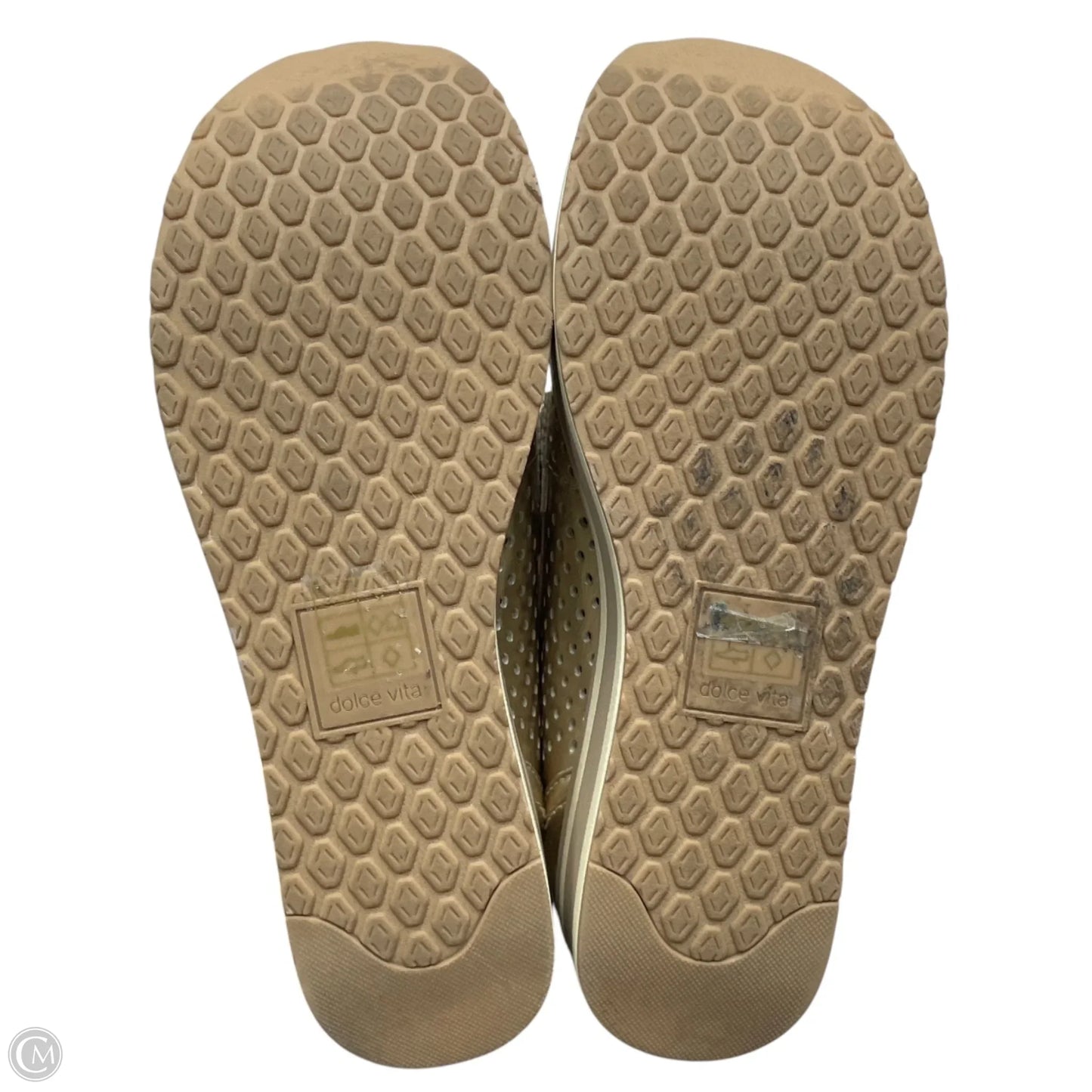 Shoes Heels Platform By Dolce Vita In Gold, Size: 7