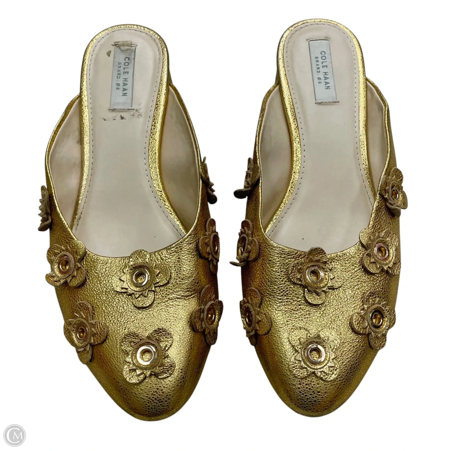 Shoes Heels Kitten By Cole-haan In Gold, Size: 7