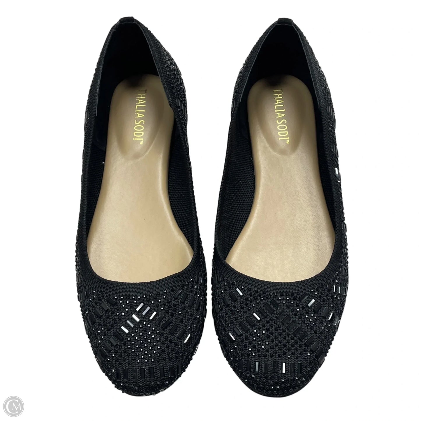 Shoes Flats By Thalia Sodi In Black, Size: 7