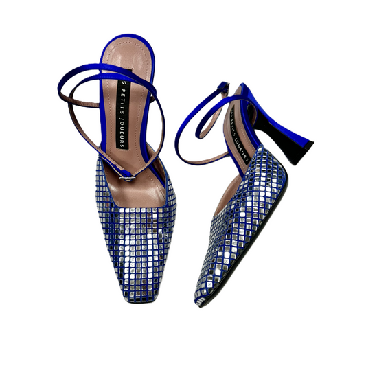 Blue Shoes Designer By Les Petits Joueurs Size: 8