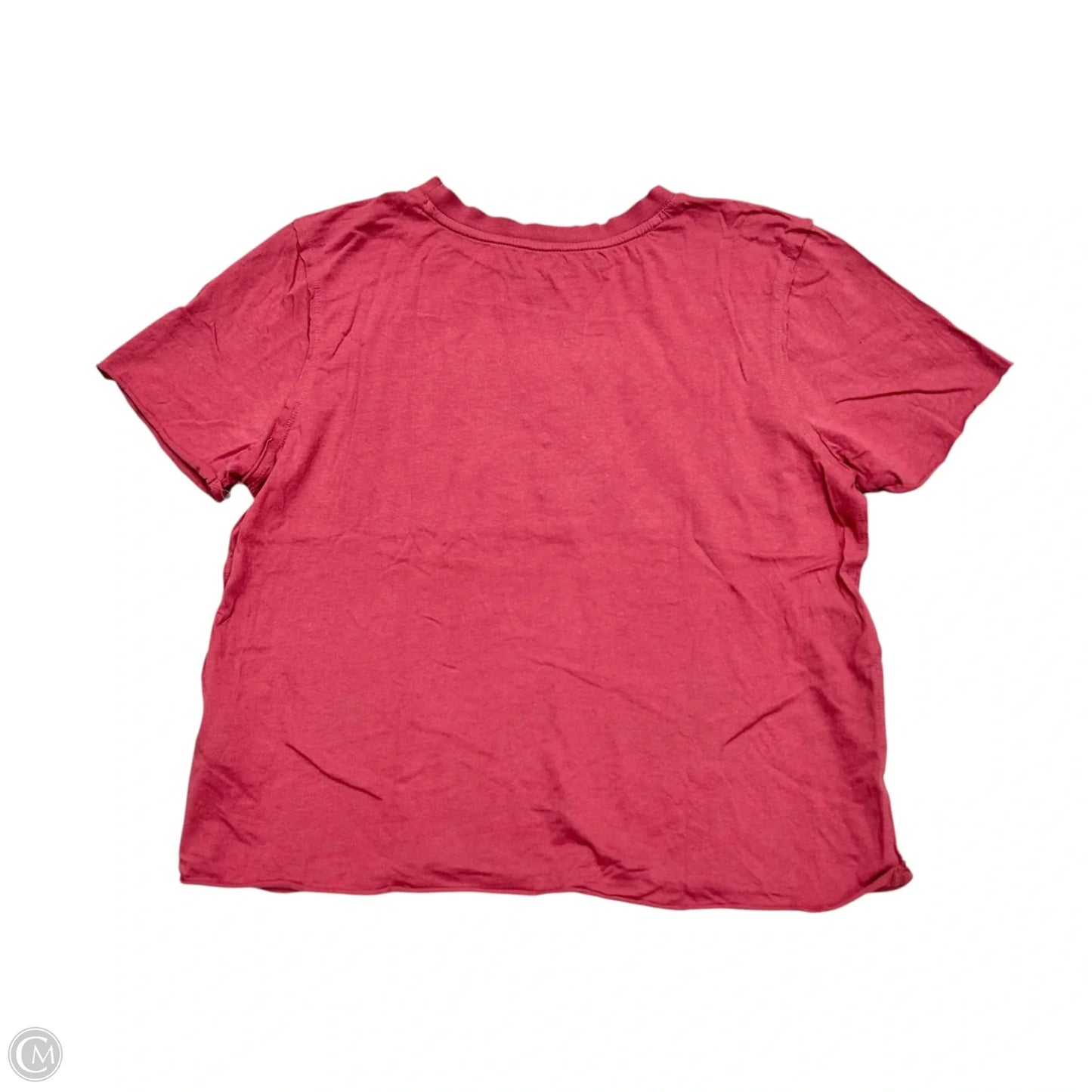 Top Short Sleeve By Maeve In Pink, Size: S