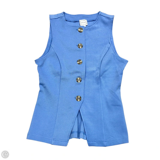 Top Sleeveless By Maeve In Blue, Size: S