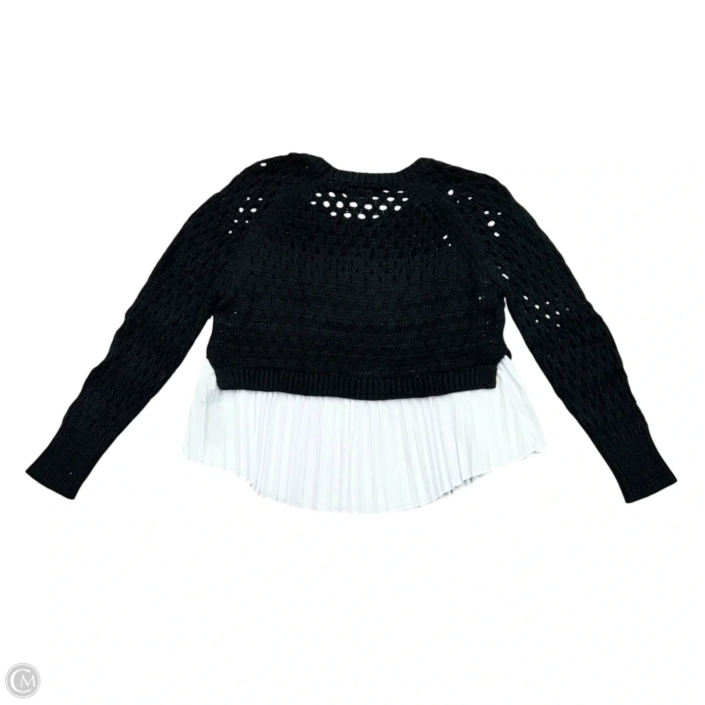 Top Long Sleeve By Maeve In Black, Size: S