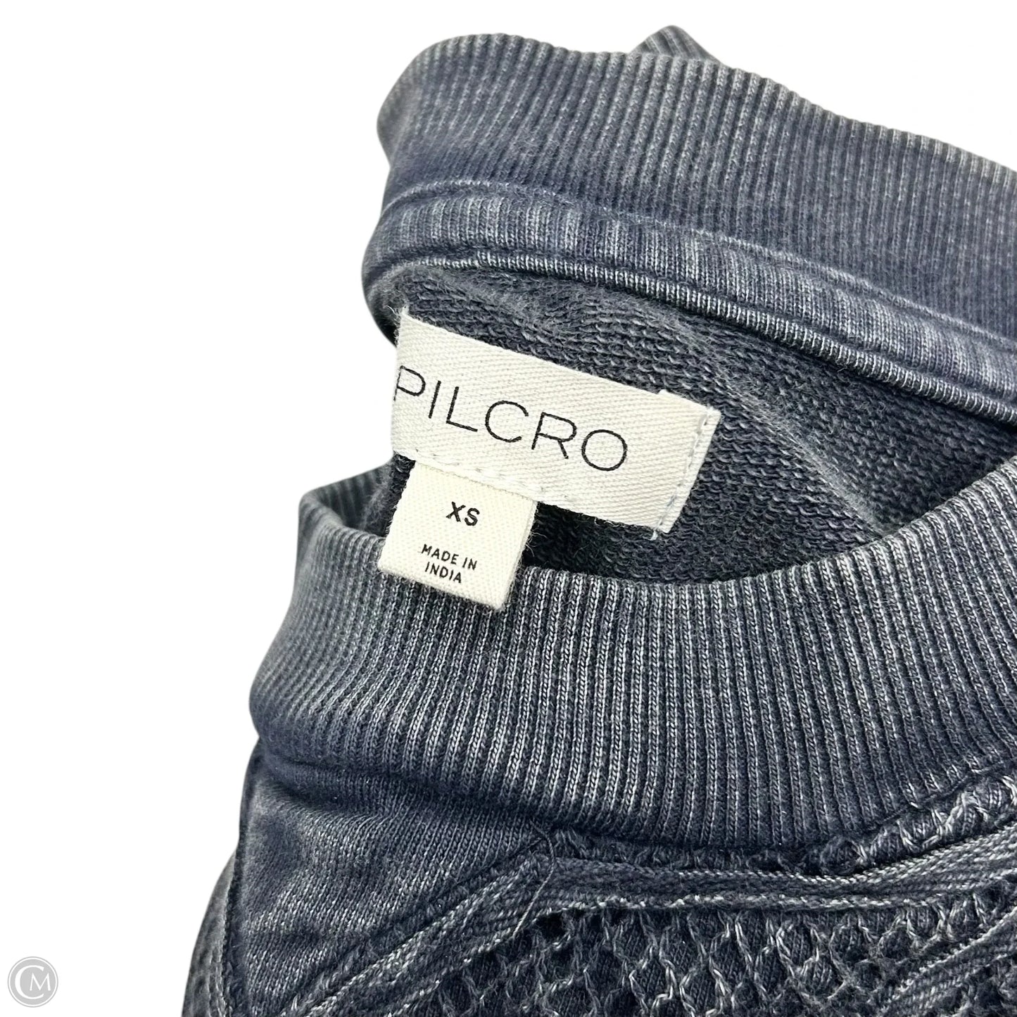 Sweatshirt Hoodie By Pilcro In Grey, Size: Xs