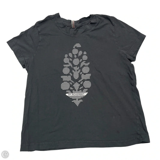 Top Short Sleeve By Free People In Grey, Size: S