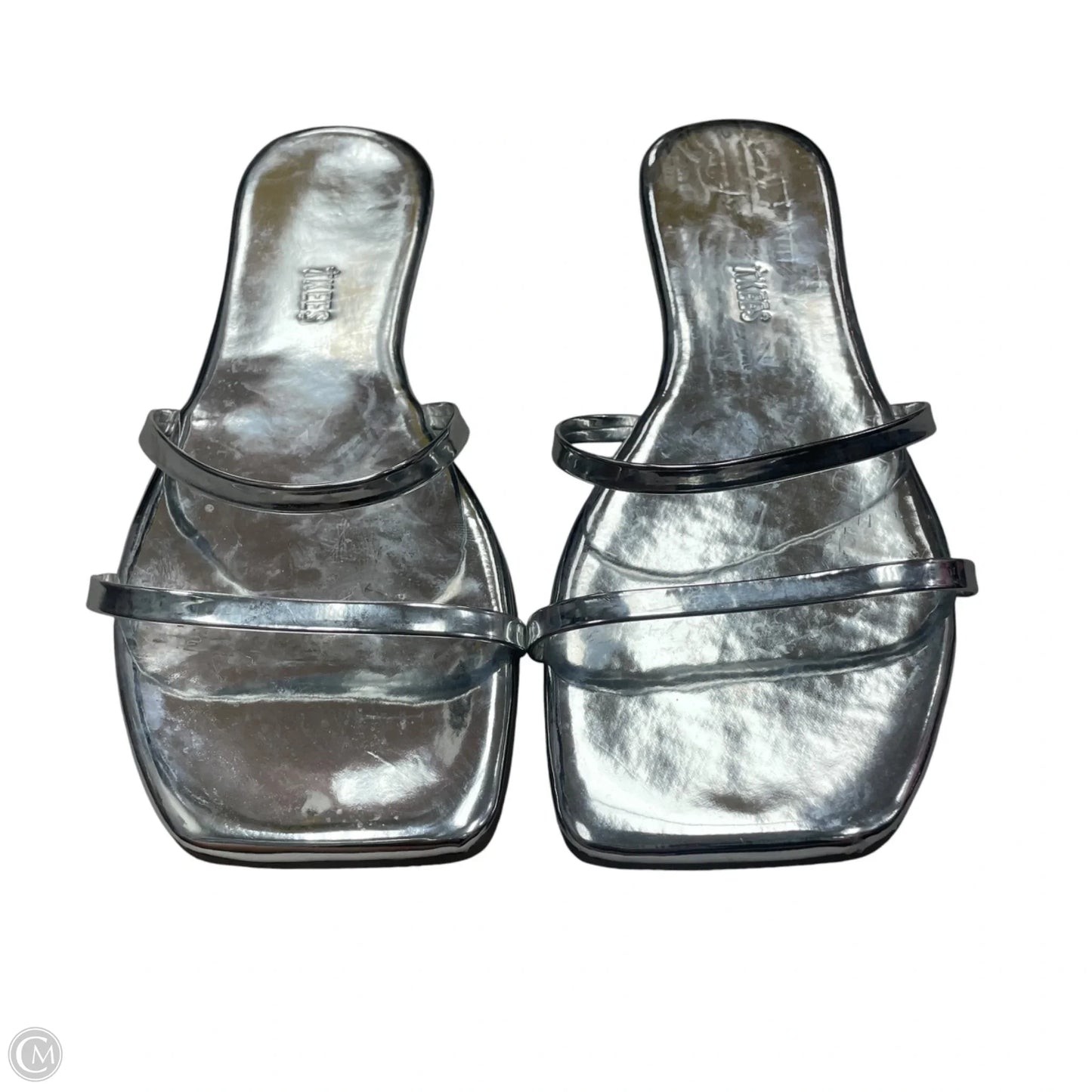 Sandals Flats By Tieks In Silver, Size: 10