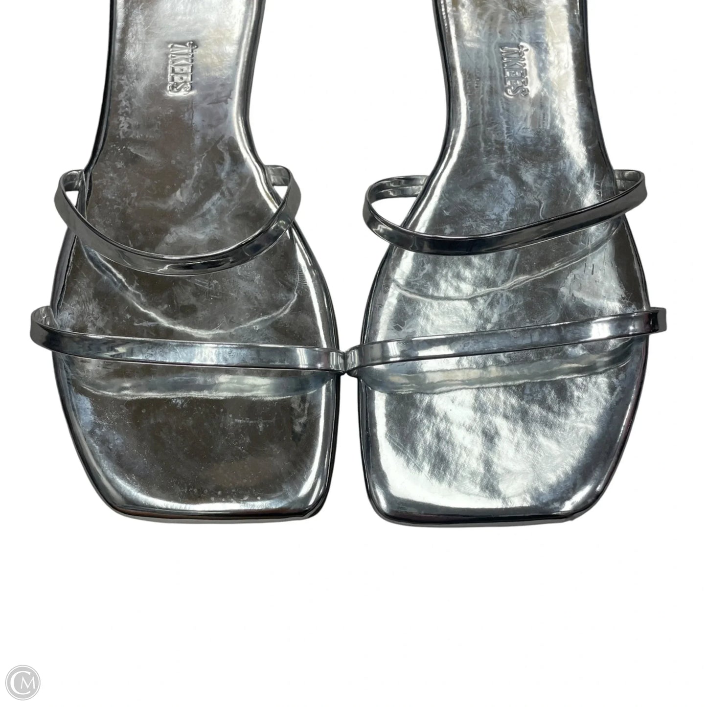 Sandals Flats By Tieks In Silver, Size: 10