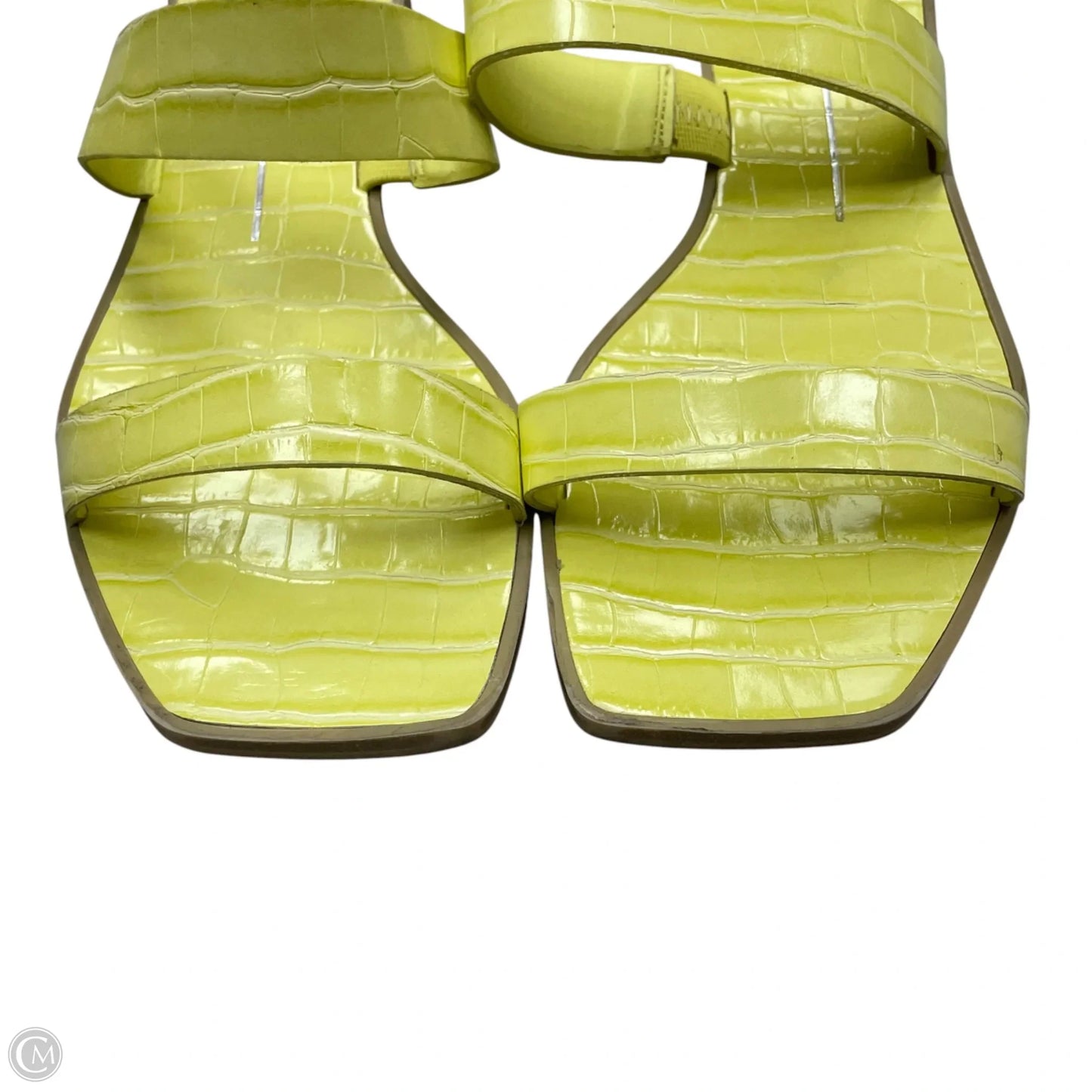 Sandals Flats By Dolce Vita In Yellow, Size: 10