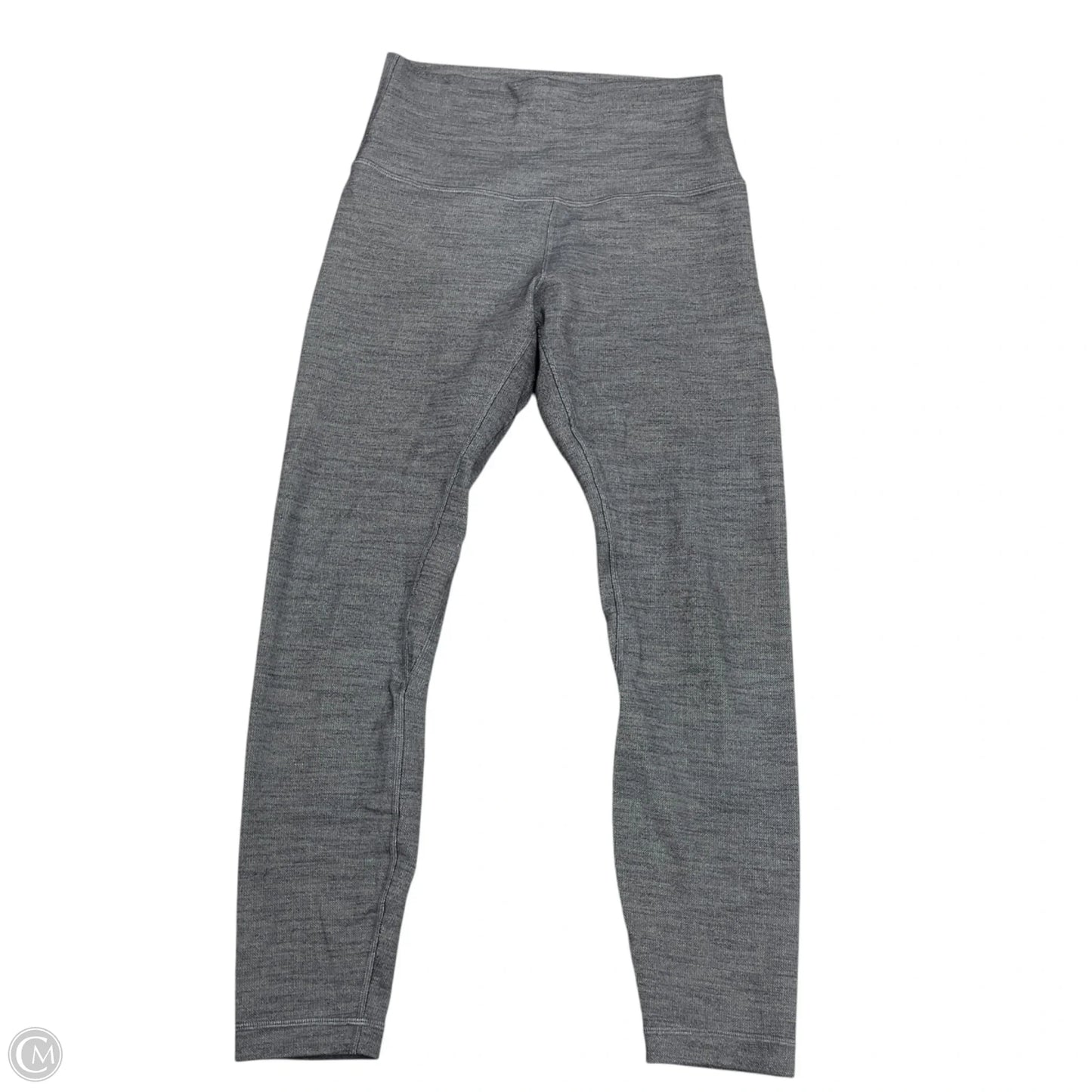 Athletic Leggings By Lululemon In Grey, Size: S