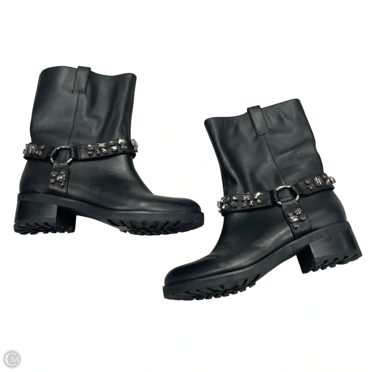 Boots Ankle Heels By White House Black Market In Black, Size: 8.5