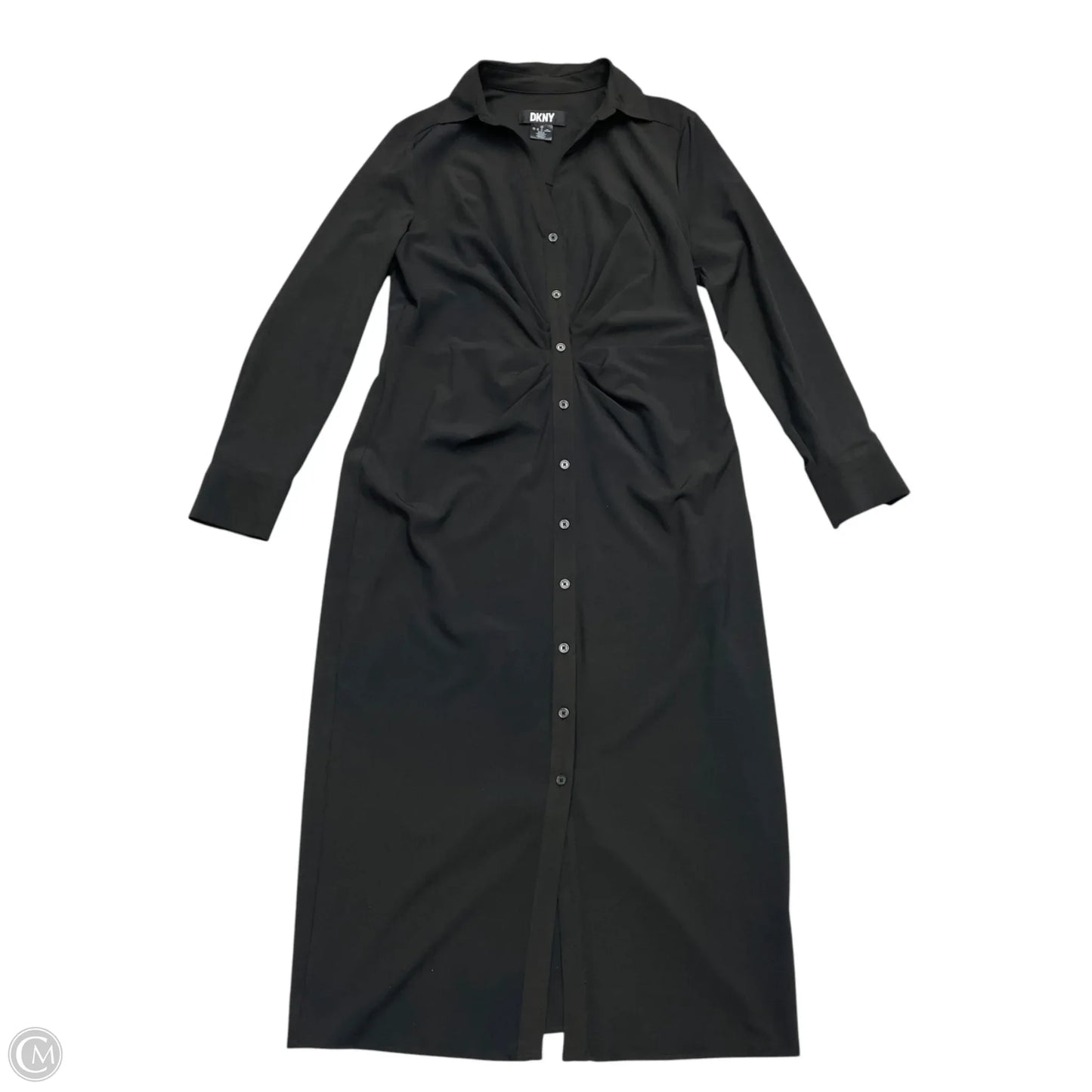 Dress Party Long By Dkny In Black, Size: M