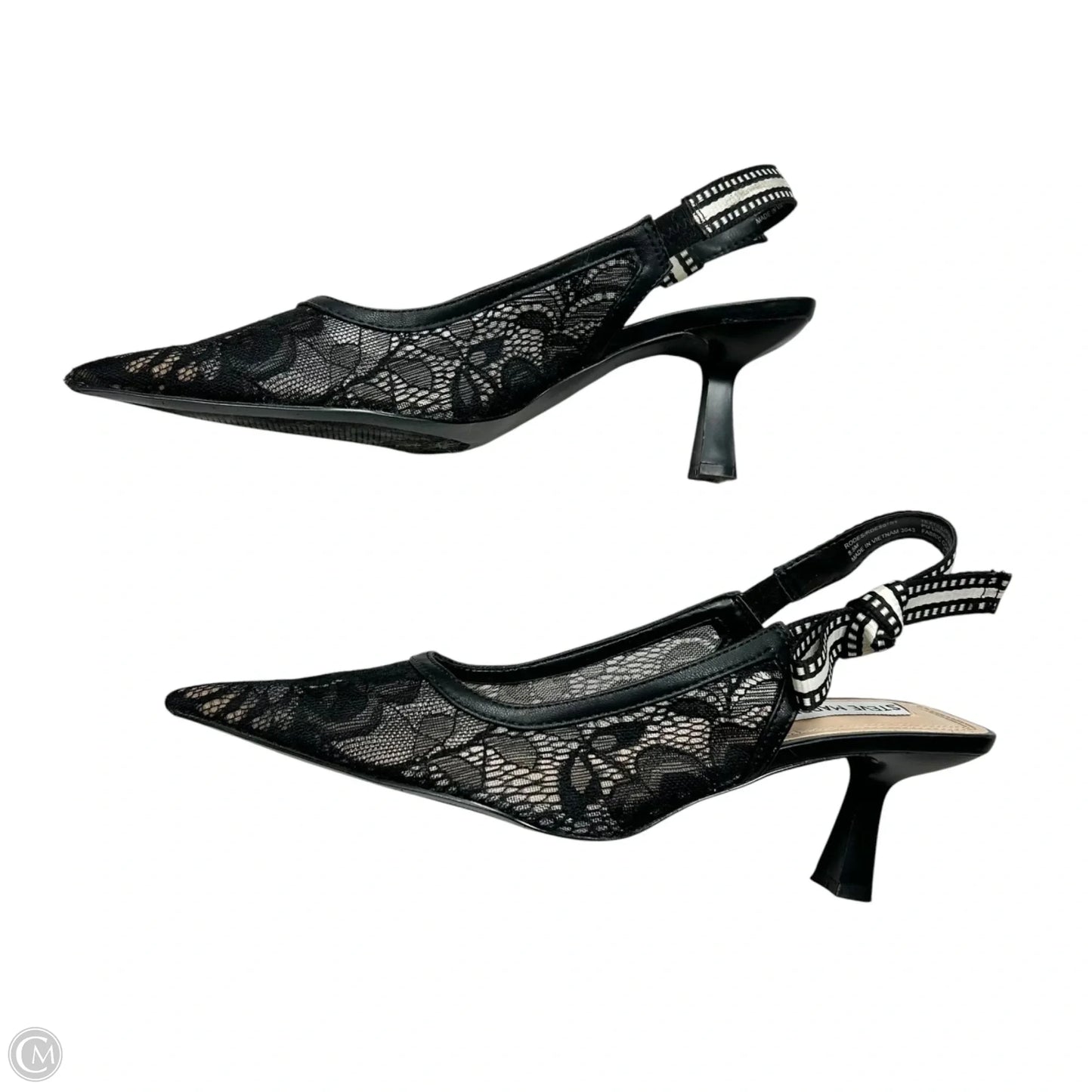 Shoes Heels Kitten By Steve Madden In Black, Size: 8.5