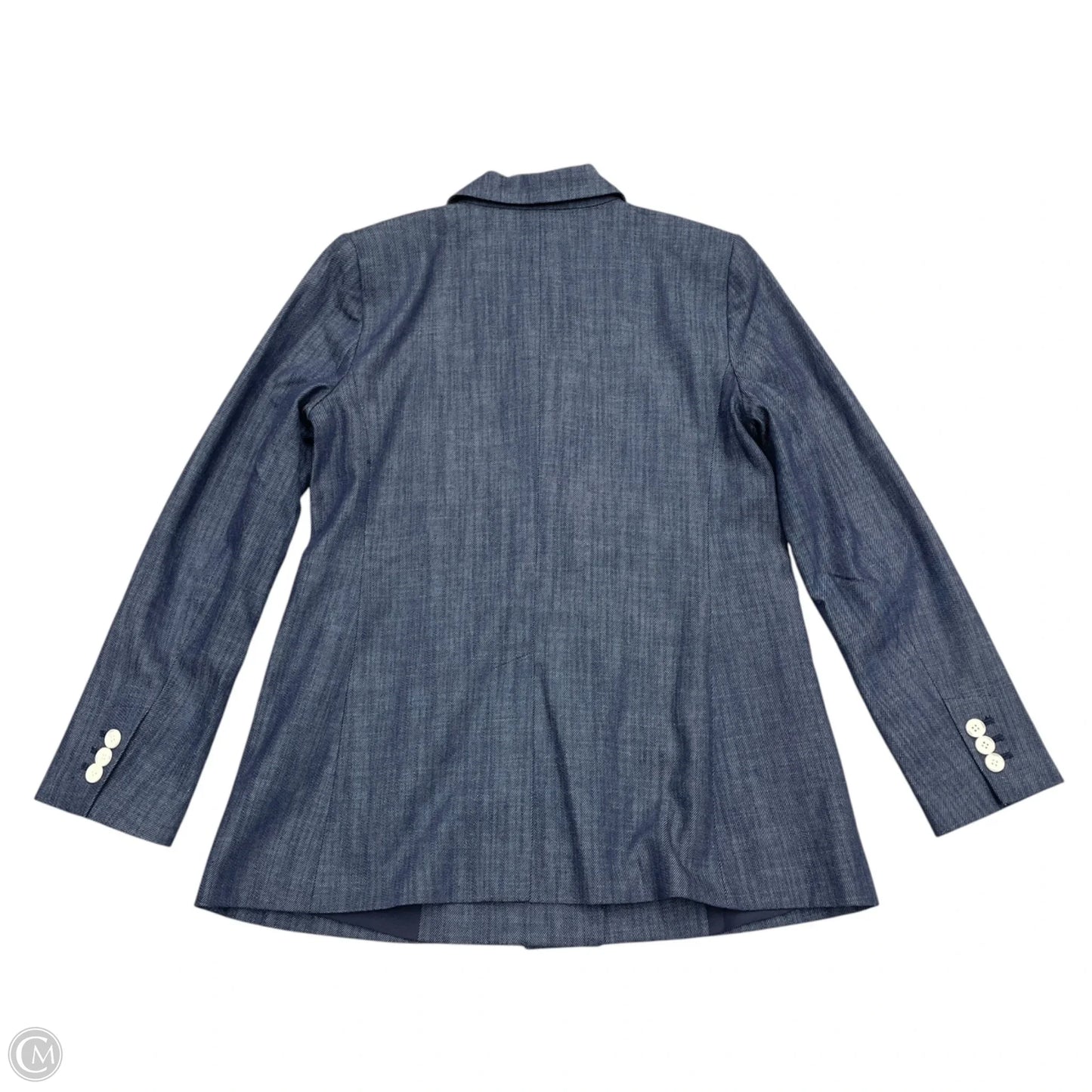 Blazer By Loft In Blue Denim, Size: M