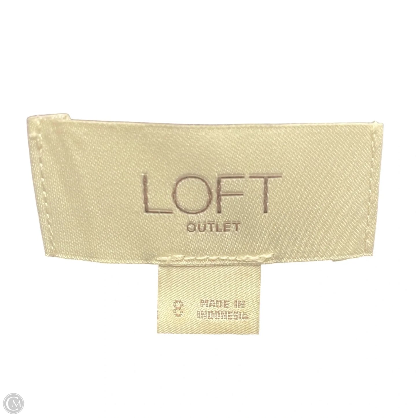 Blazer By Loft In Blue Denim, Size: M