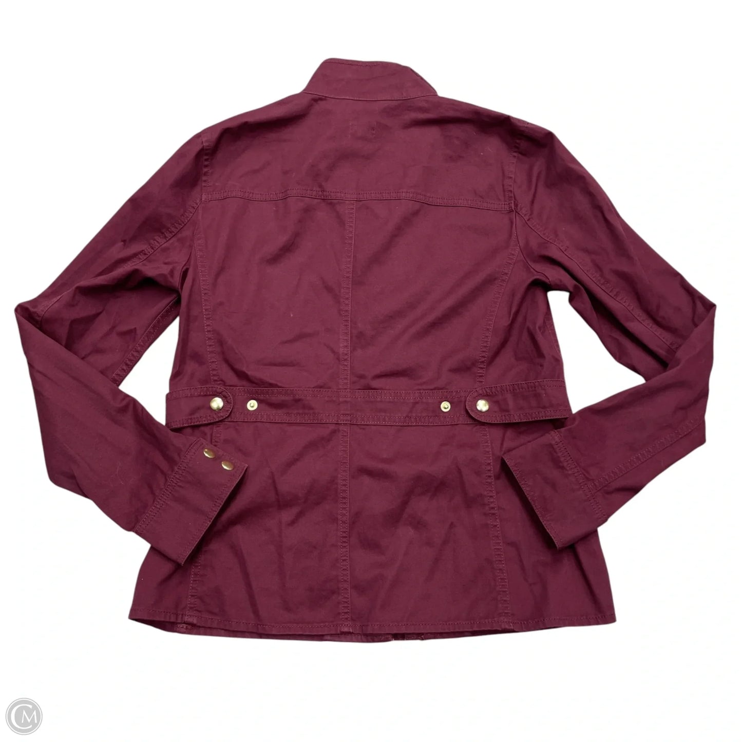 Jacket Utility By J. Crew In Maroon, Size: S
