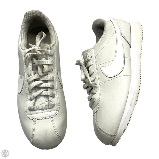 Shoes Sneakers By Nike In Ivory, Size: 8.5
