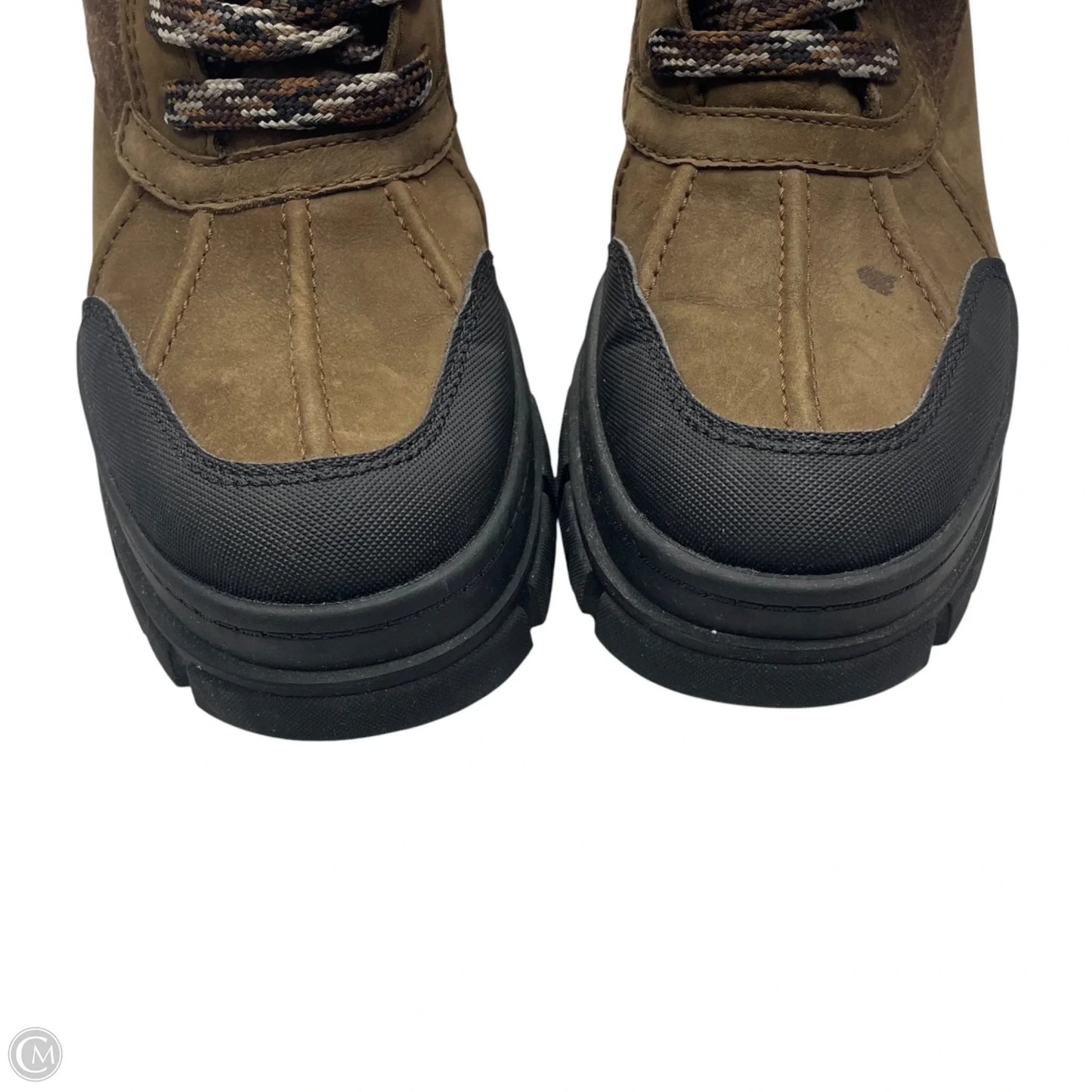 Boots Designer By Ugg In Brown, Size: 8.5