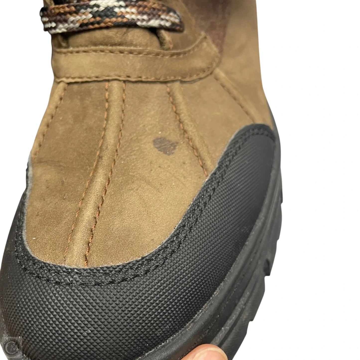 Boots Designer By Ugg In Brown, Size: 8.5