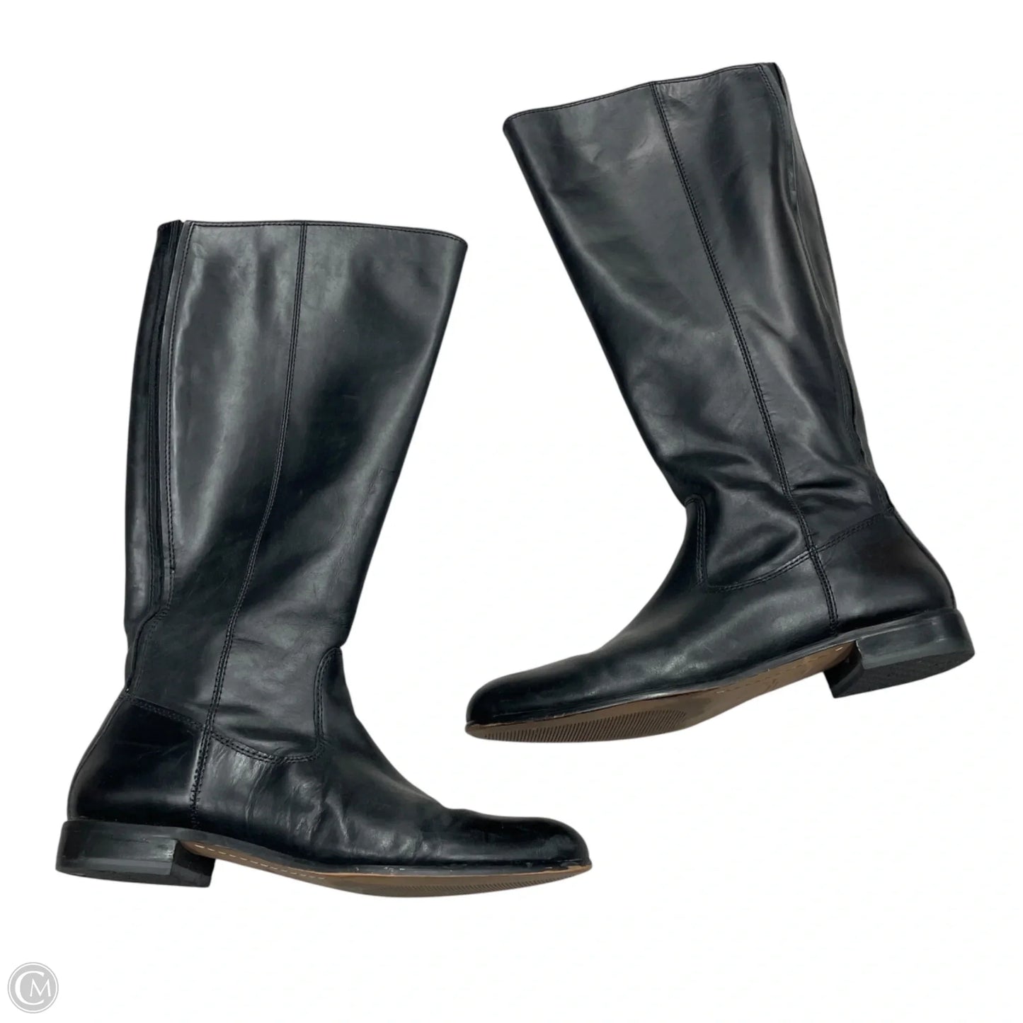 Boots Leather By Kenneth Cole In Black, Size: 11