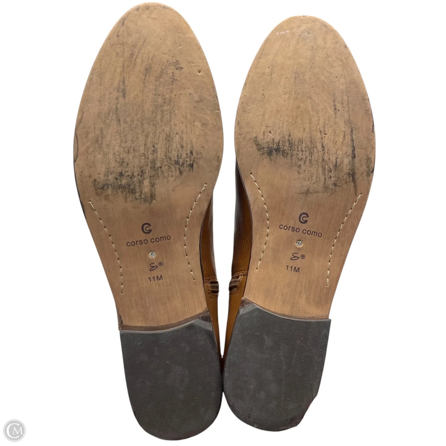 Boots Leather By Corso Como In Brown, Size: 11