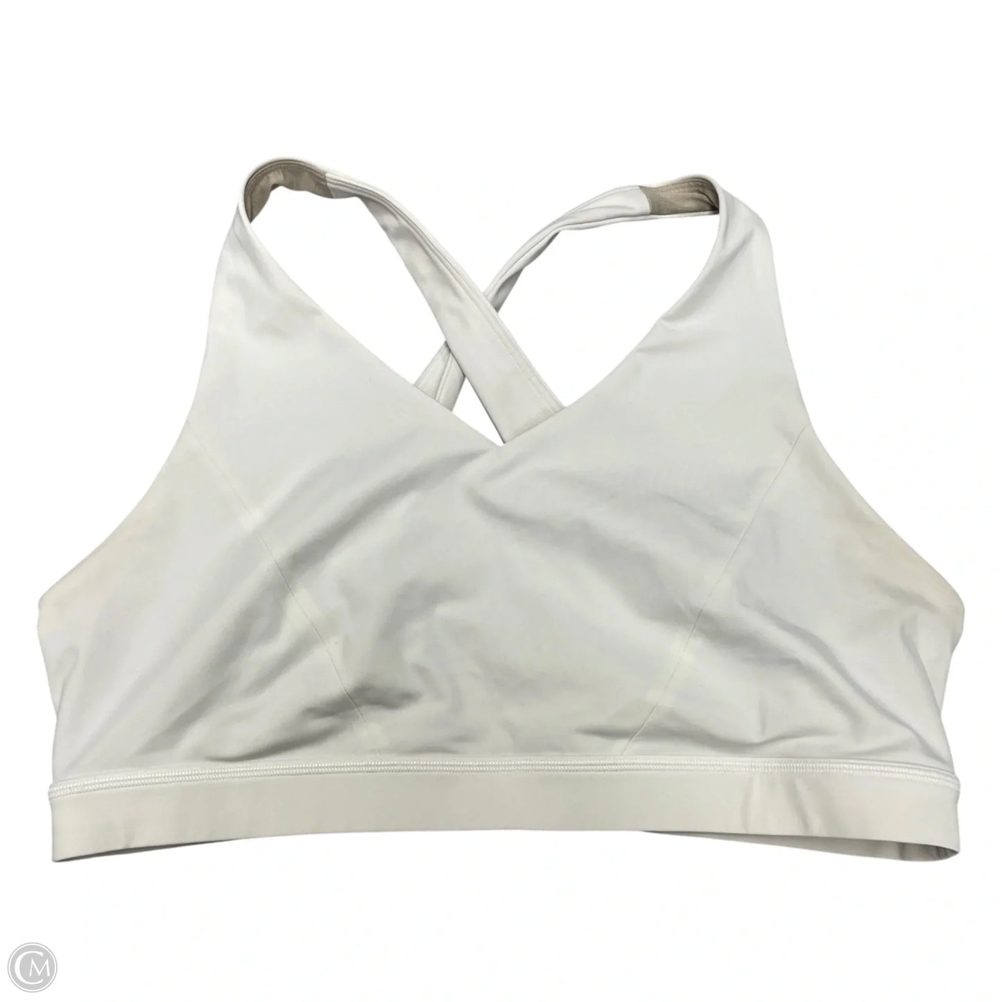 Athletic Bra By Lululemon In Ivory, Size: L