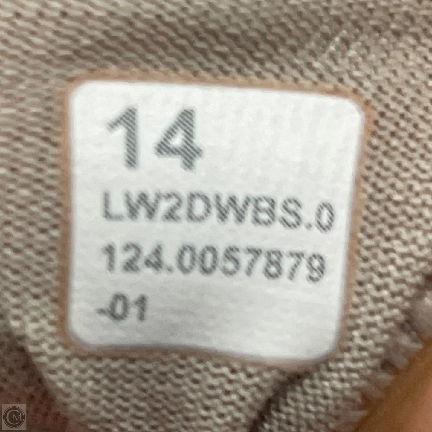 Athletic Bra By Lululemon In Ivory, Size: L