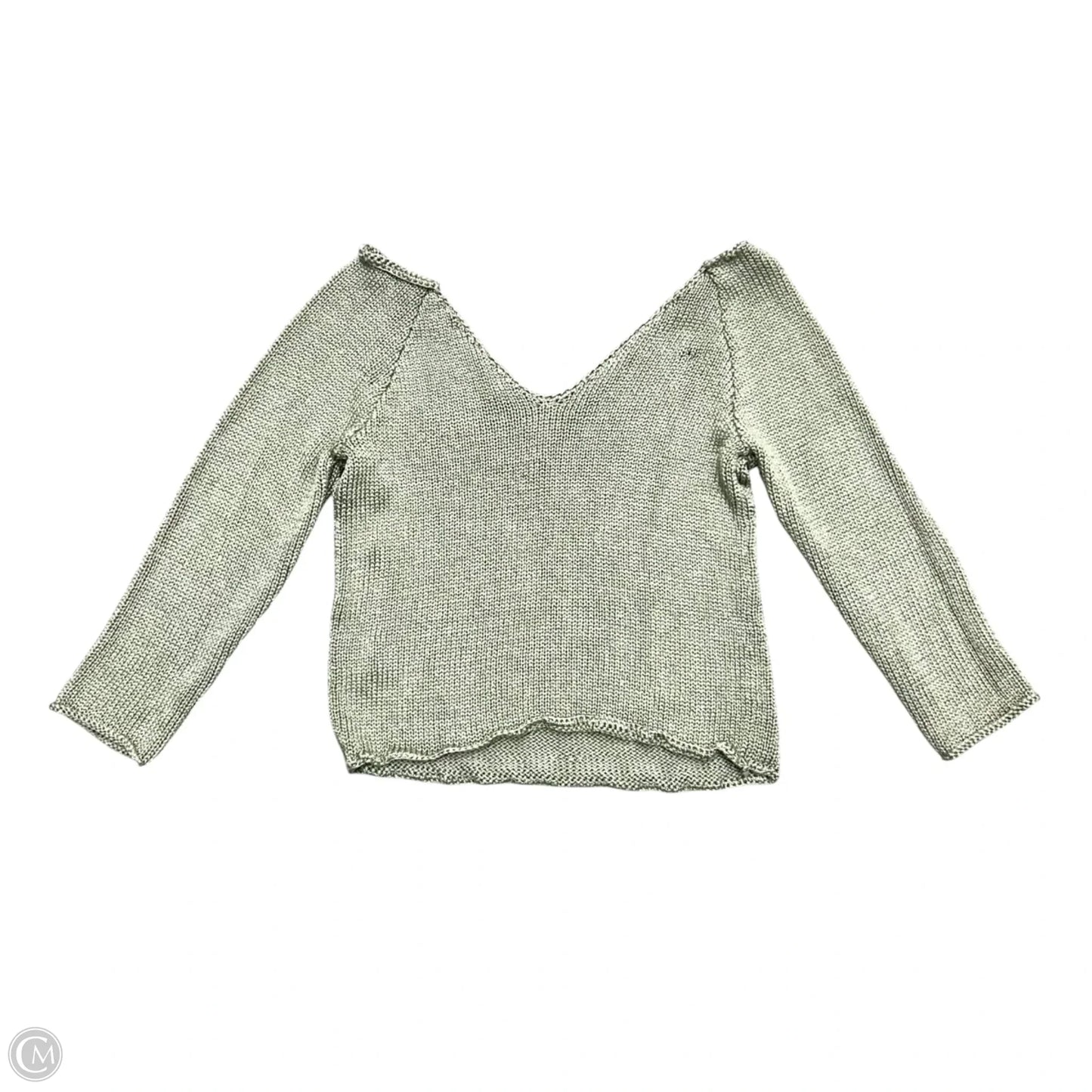 Sweater By Free People In Green, Size: L