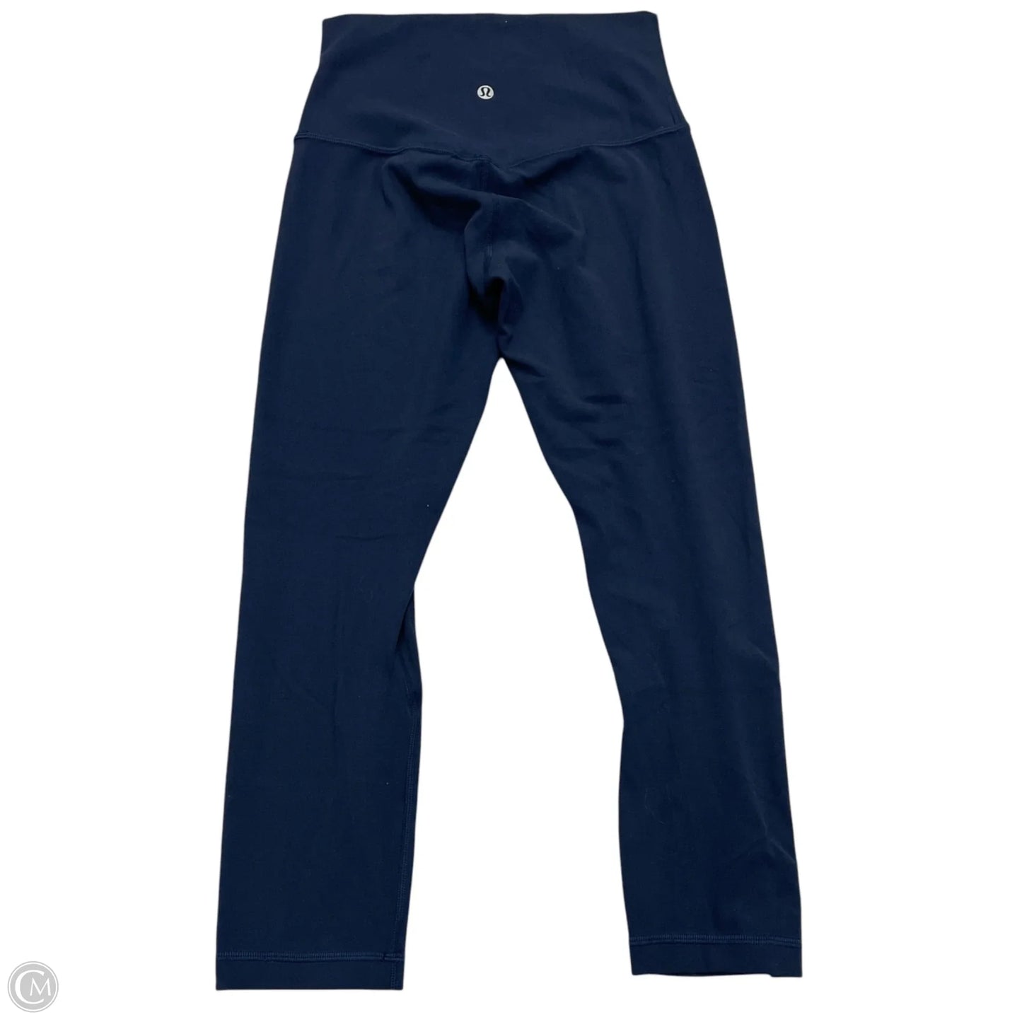 Athletic Leggings Capris By Lululemon In Navy, Size: S