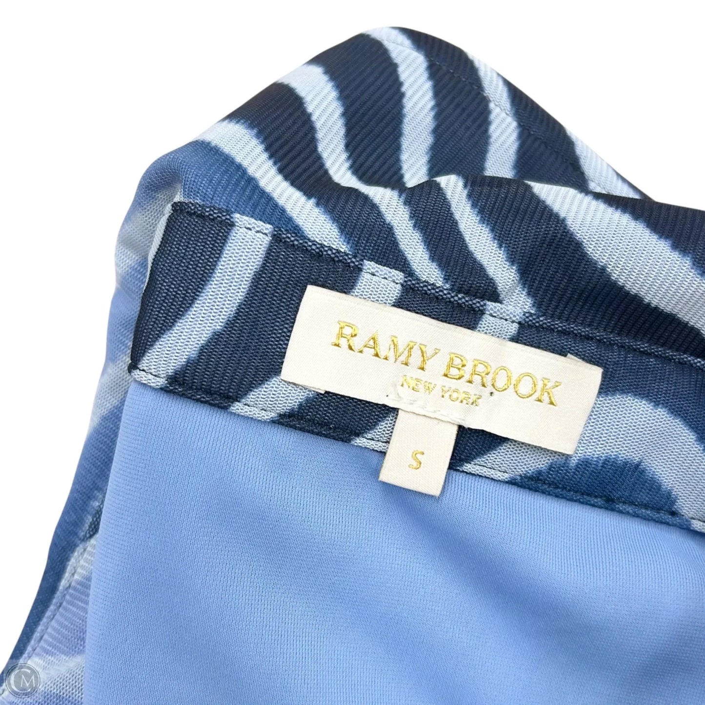 Blouse Long Sleeve By Ramy Brook In Blue, Size: S
