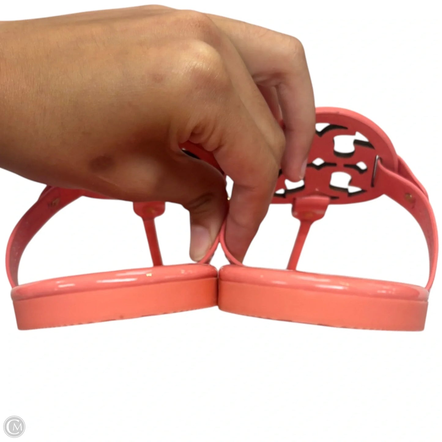 Sandals Designer By Tory Burch In Pink, Size: 7