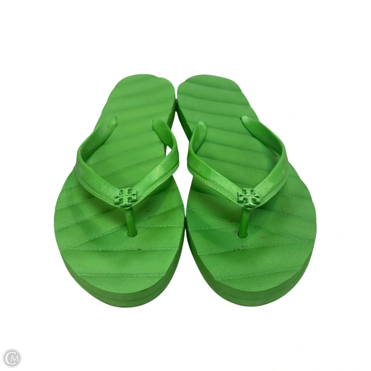 Sandals Designer By Tory Burch In Green, Size: 7