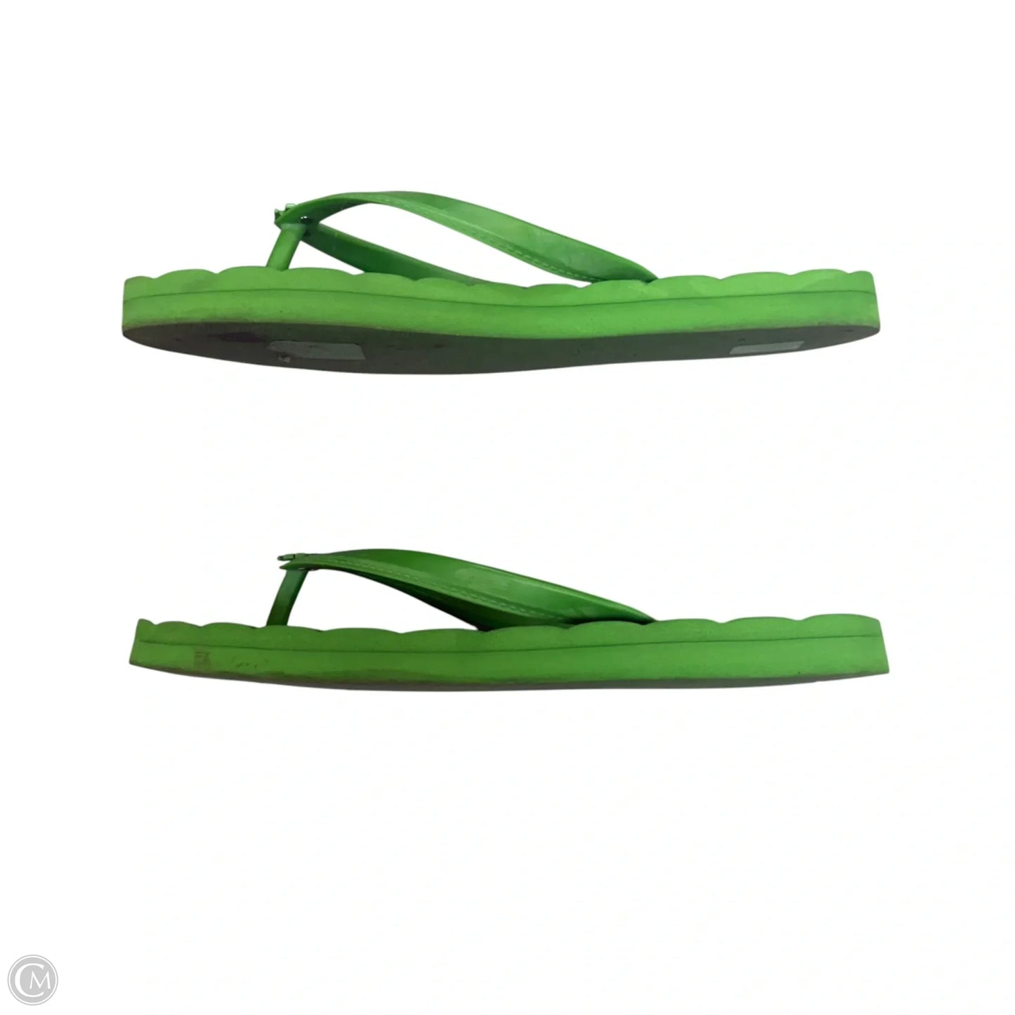 Sandals Designer By Tory Burch In Green, Size: 7