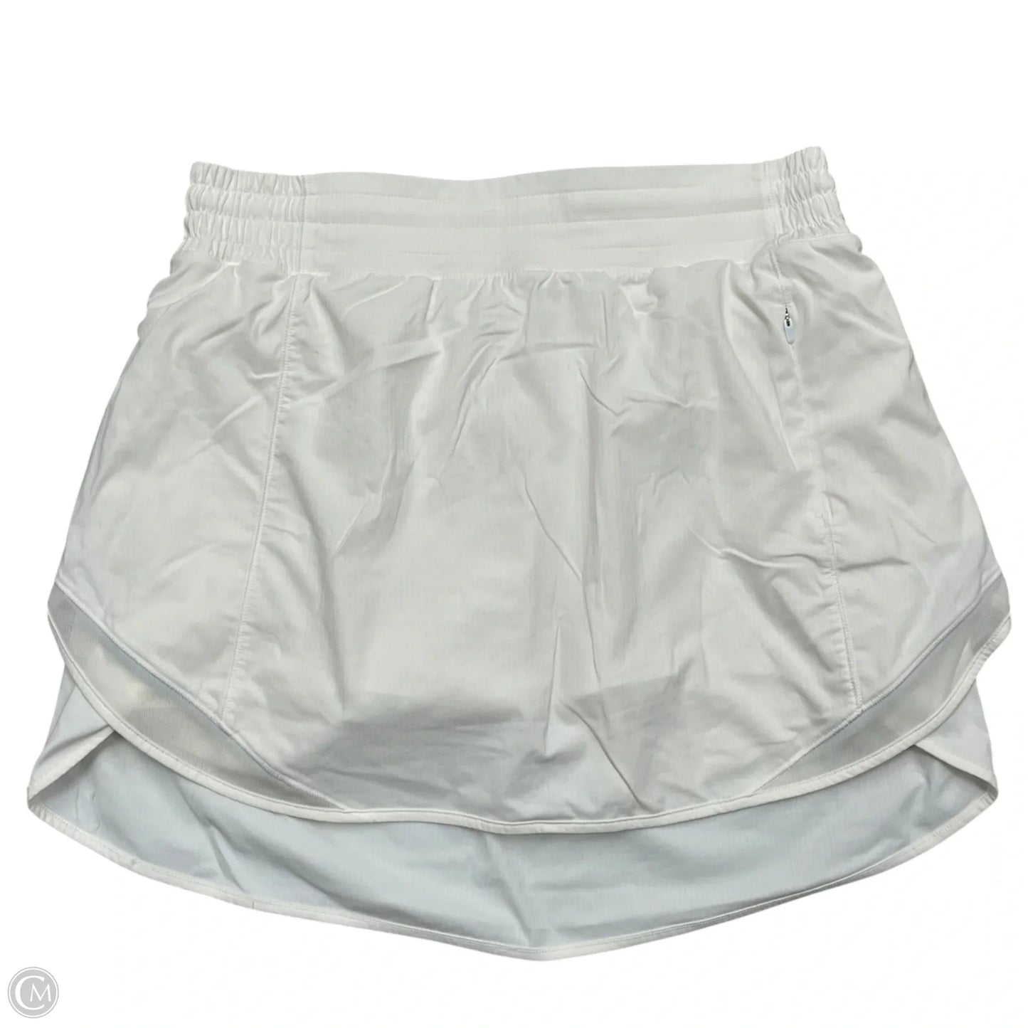 Athletic Skort By Lululemon In Yellow, Size: M