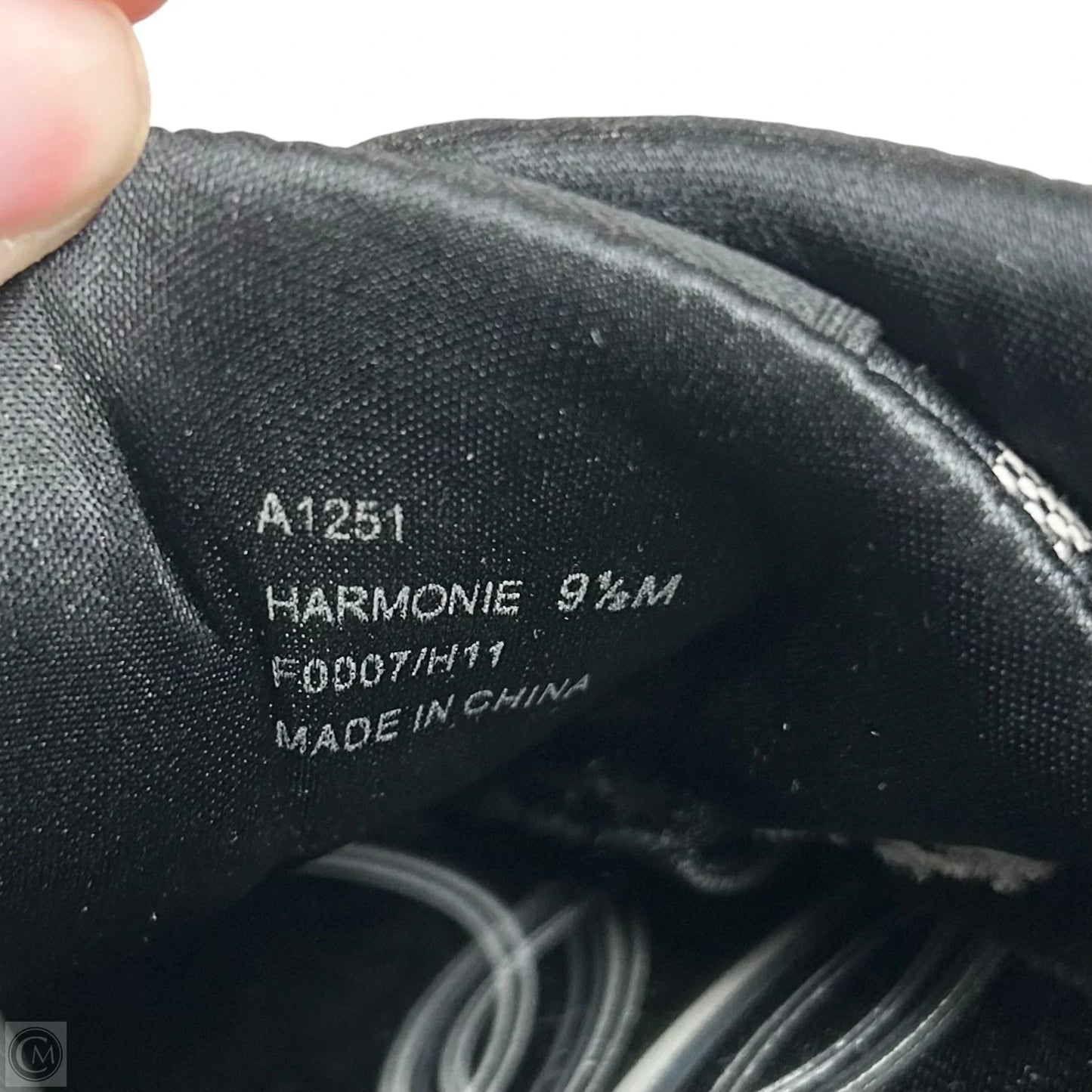 Shoes Designer By Coach In Black & Grey, Size: 9.5