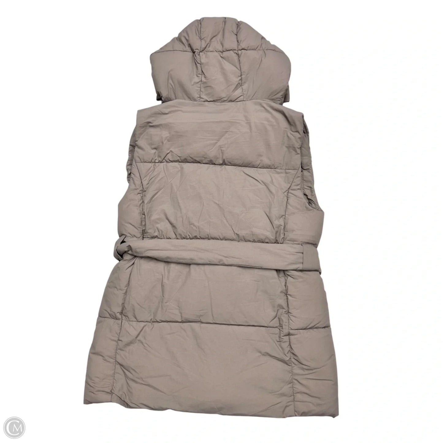 Vest Puffer & Quilted By Gap In Taupe, Size: M