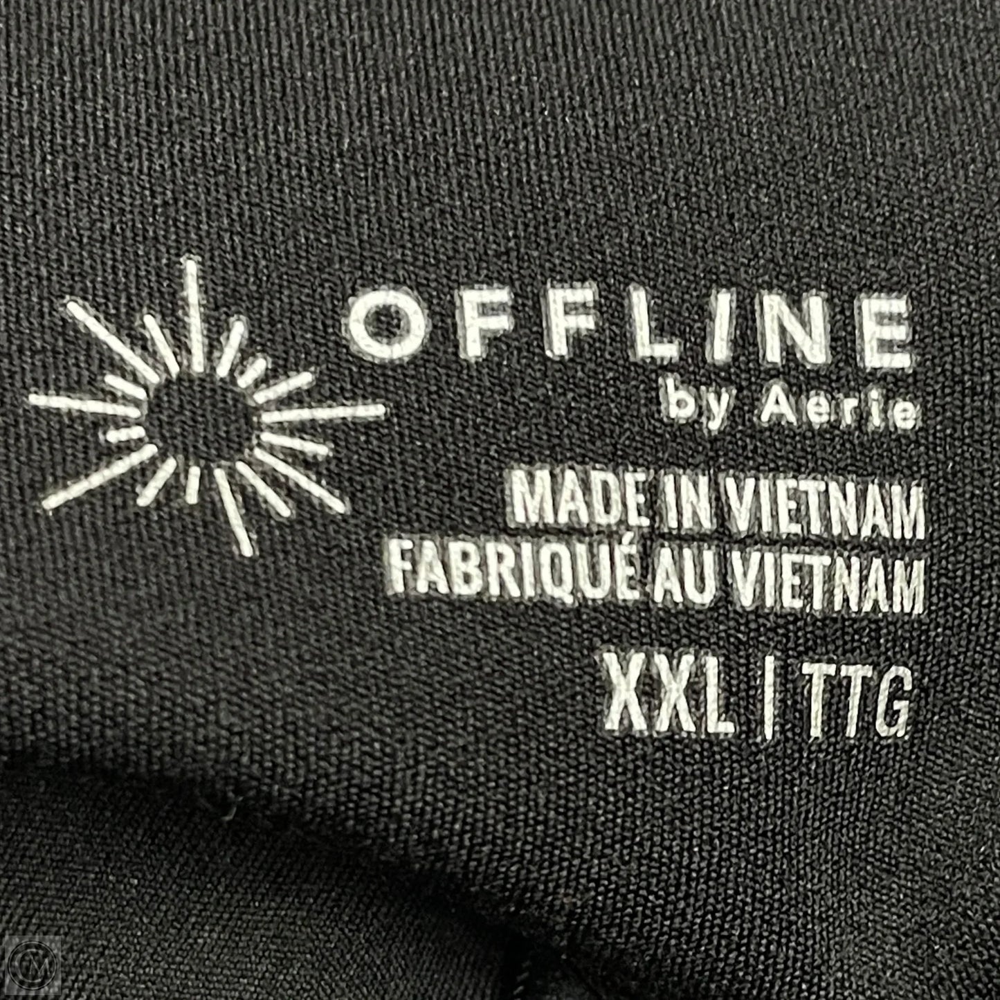 Athletic Skort By Offline In Black, Size: 2x