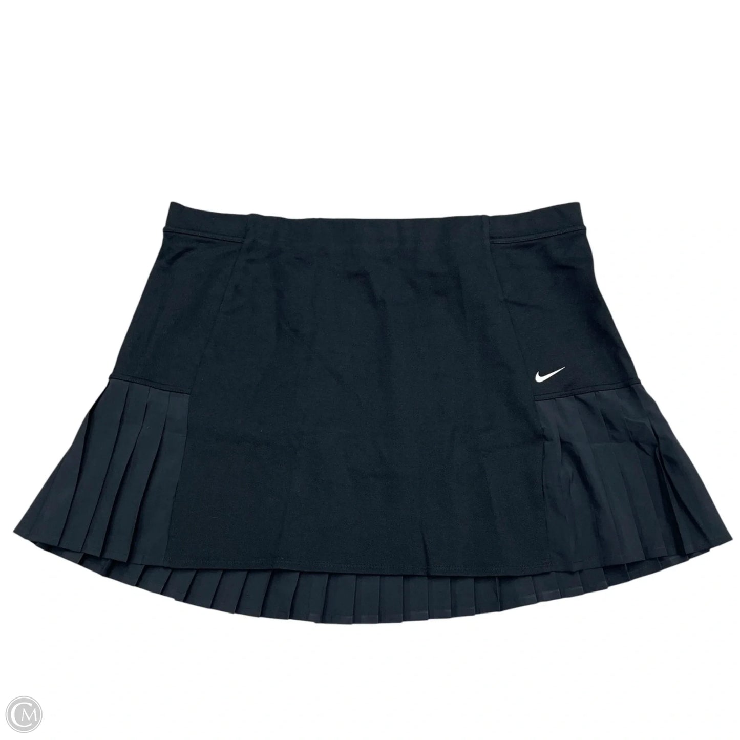 Athletic Skort By Nike Apparel In Black, Size: 2x