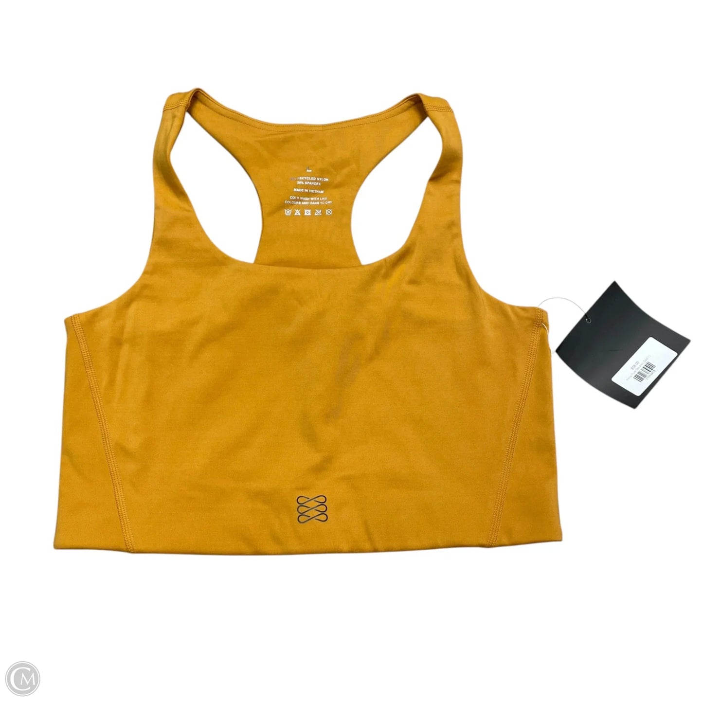 Athletic Bra By Krina In Orange, Size: L