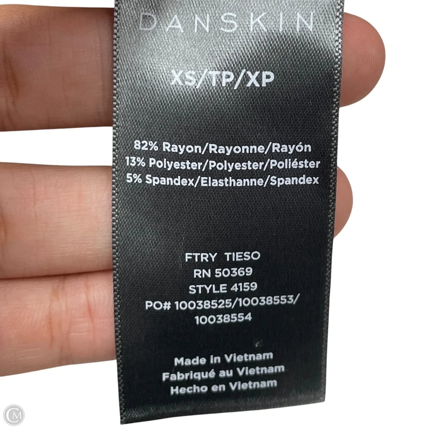 Athletic Pants 2pc By Danskin In Grey, Size: Xs