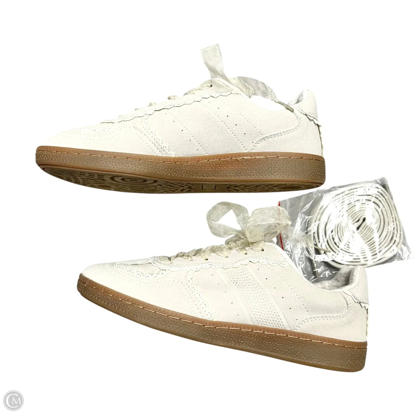 Shoes Sneakers By Cushionaire In Ivory, Size: 7.5