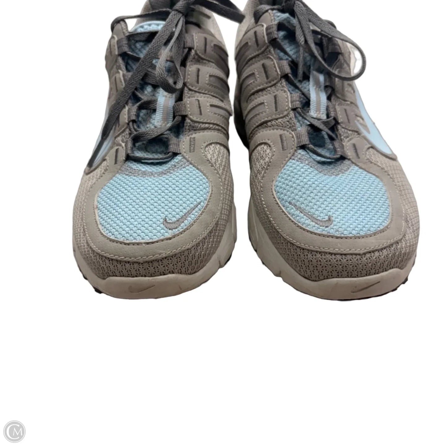 Shoes Athletic By Nike In Blue & Grey, Size: 8