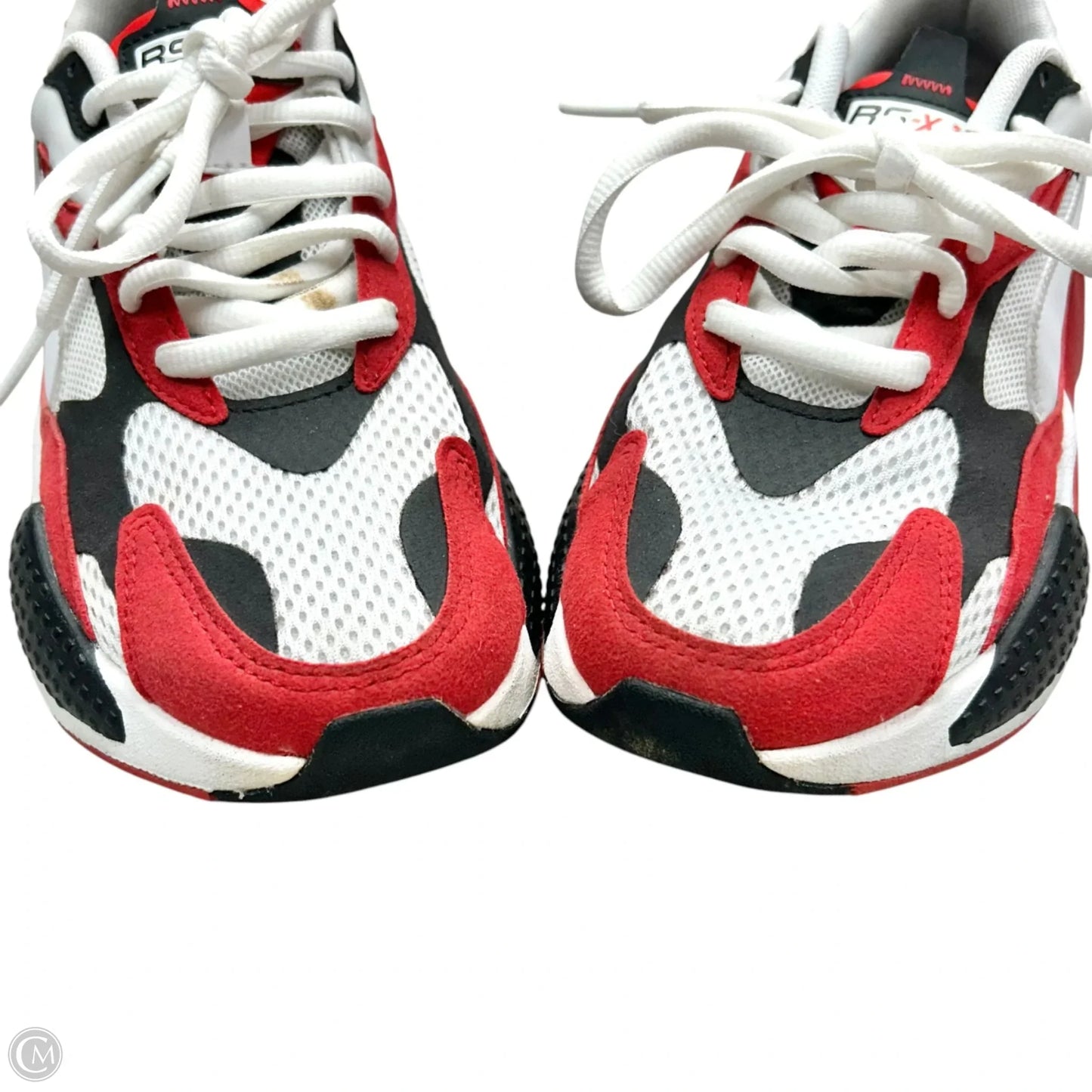Shoes Athletic By Puma In Red & White, Size: 7.5